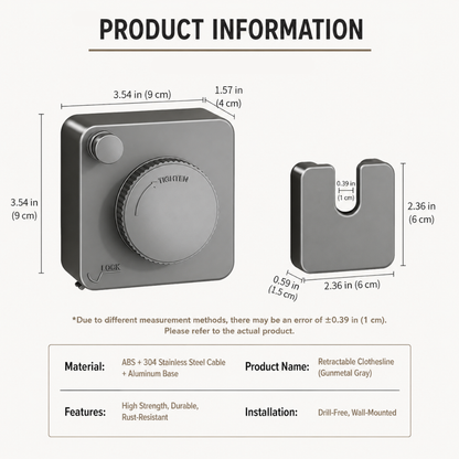 TidyLine | Retractable Clothesline